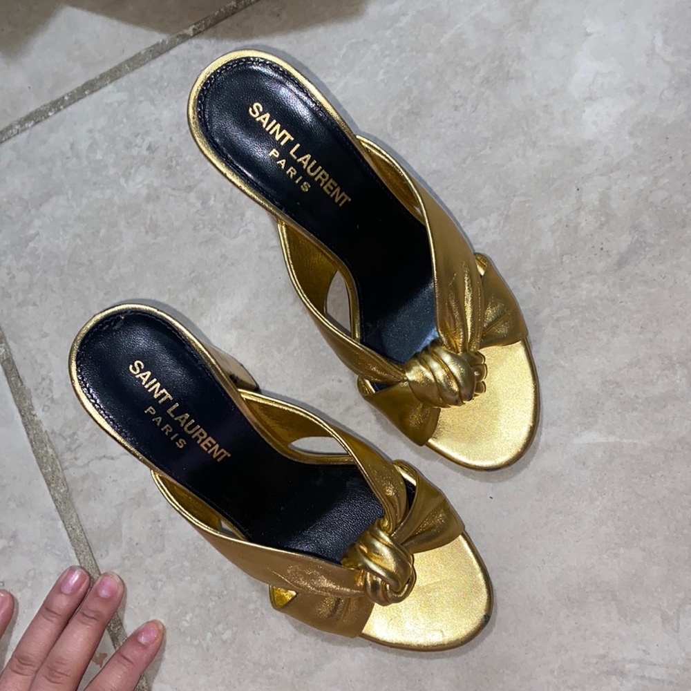 Saint Laurent Mules